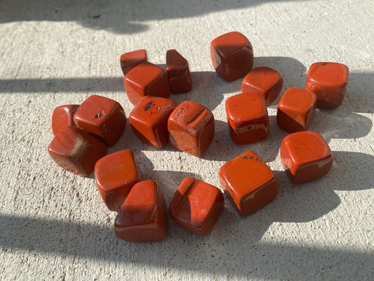 Red Jasper Cube