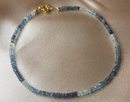 Aquamarine Anklet